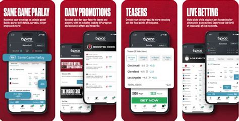 Tipico Sports Betting App for iOS and Android .